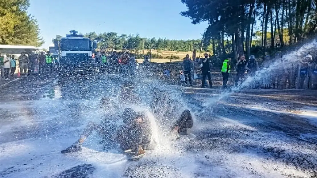 Akbelen’de ağaç kesimi tamamlandı, vatandaş provokatör oldu