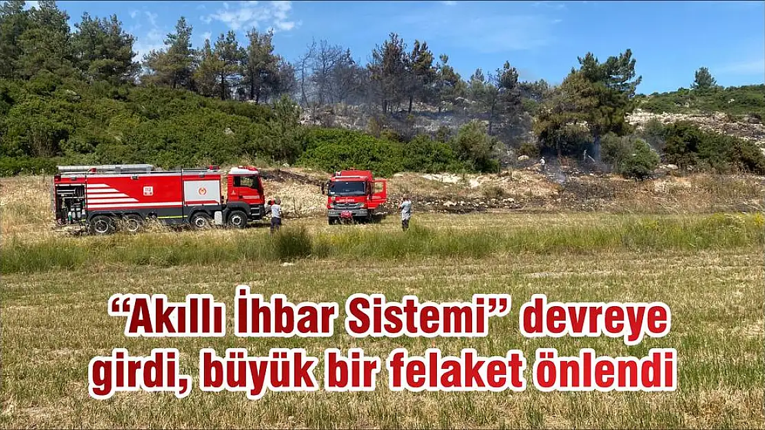 'Akıllı İhbar Sistemi' devreye girdi, büyük bir felaket önlendi