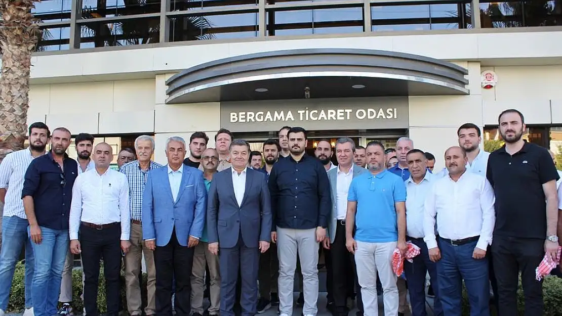 AKP İzmir Milletvekili, Bergama Ticaret Odası’nı ziyaret etti “Bölgede istihdam oluşacak”