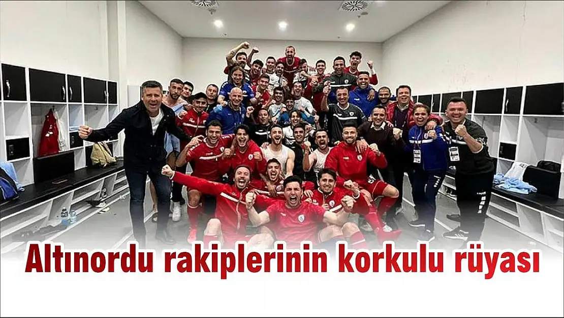 Altınordu rakiplerinin korkulu rüyası