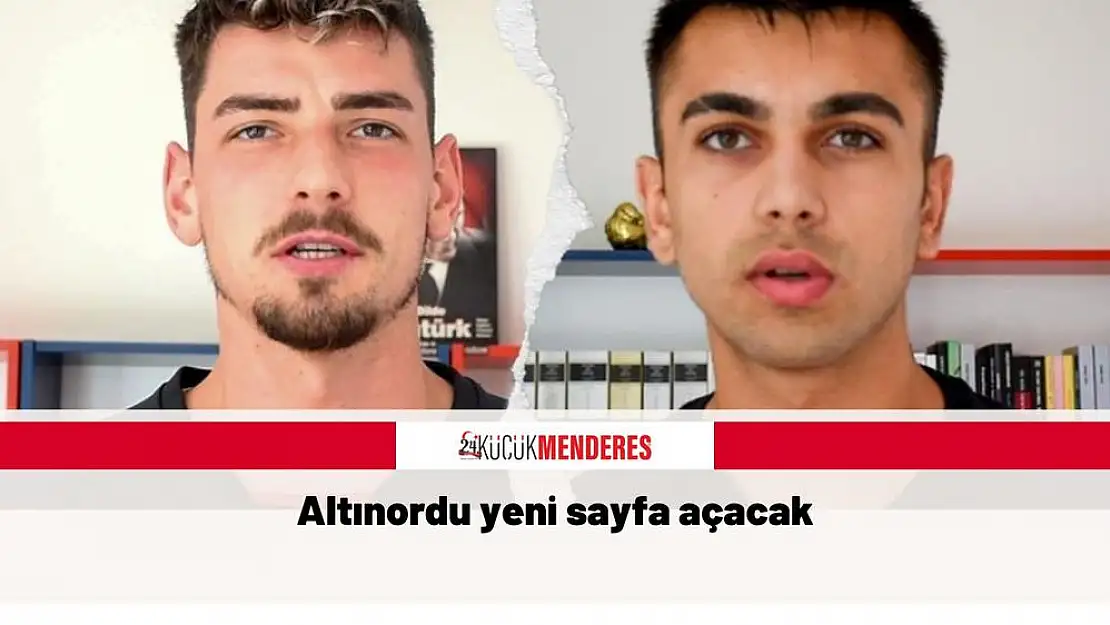 Altınordu yeni sayfa açacak