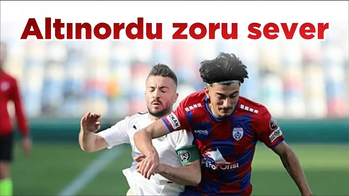 Altınordu zoru sever