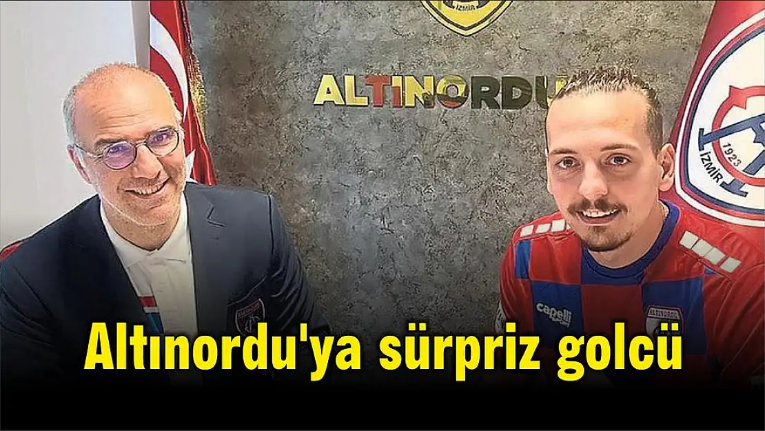 Altınordu'ya sürpriz golcü