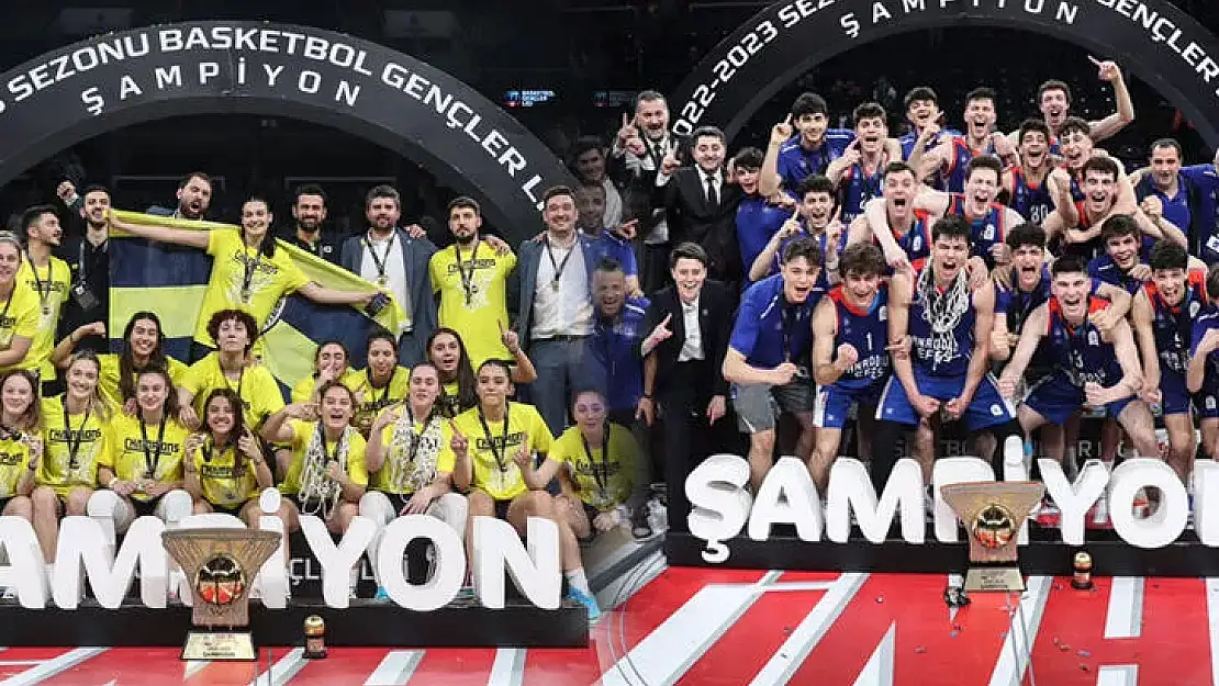 Anadolu Efes ve Fenerbahçe şampiyon oldu