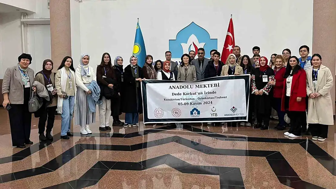 Anadolu Mektebi Dede Korkut Okumaları İçin Kazakistan'da