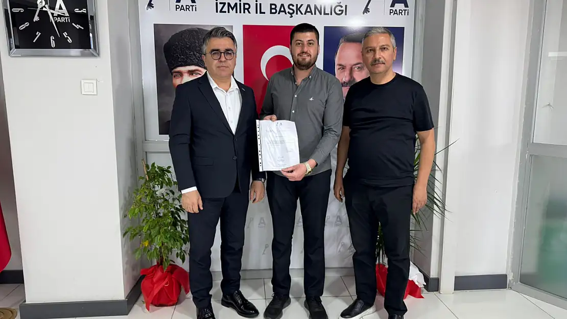 Anahtar Parti Kiraz İlçe Başkanlığı'na Kaan Aykan Atandı