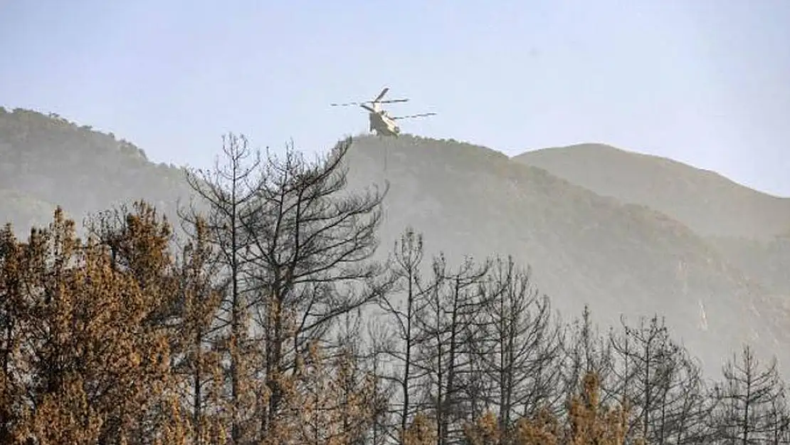 Antalya'daki orman yangını söndürüldü!