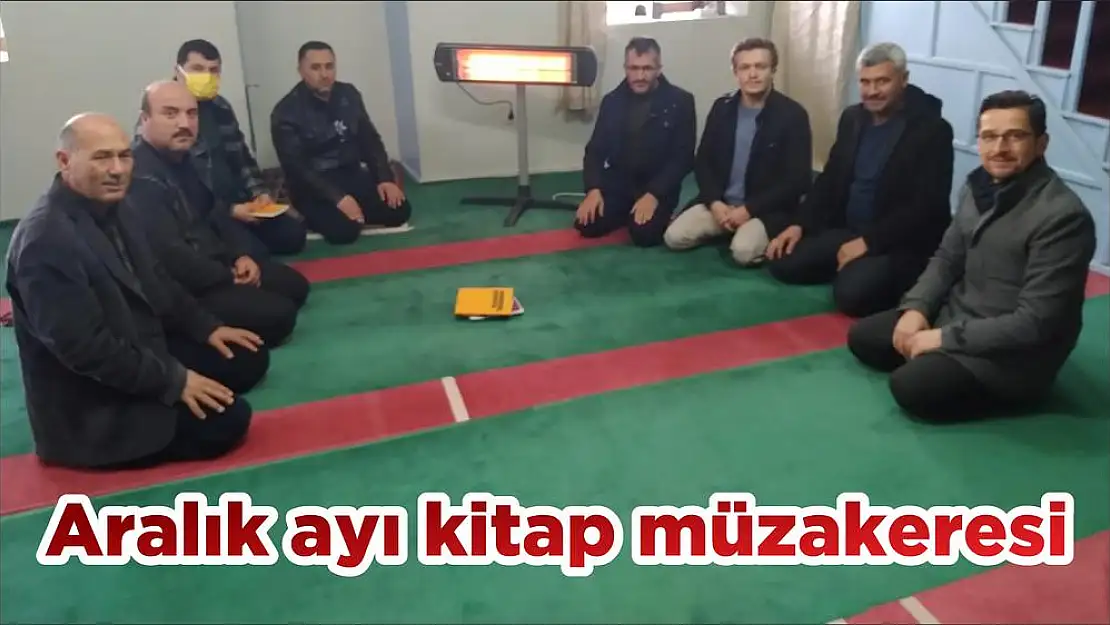 Aralık ayı kitap müzakeresi