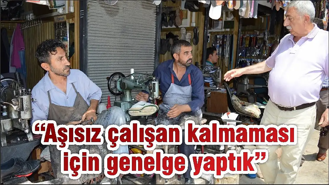 'Aşısız çalışan kalmaması için genelge yaptık'