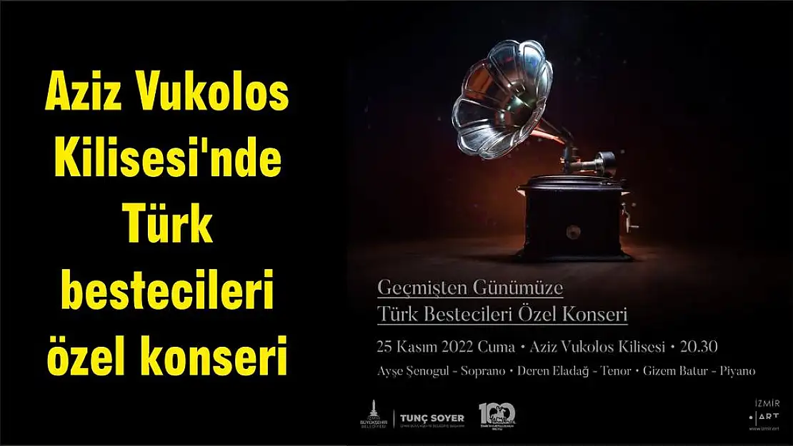 Aziz Vukolos Kilisesi'nde Türk bestecileri özel konseri