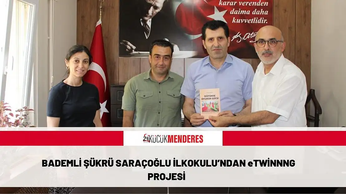 BADEMLİ ŞÜKRÜ SARAÇOĞLU İLKOKULU'NDAN eTWİNNNG PROJESİ