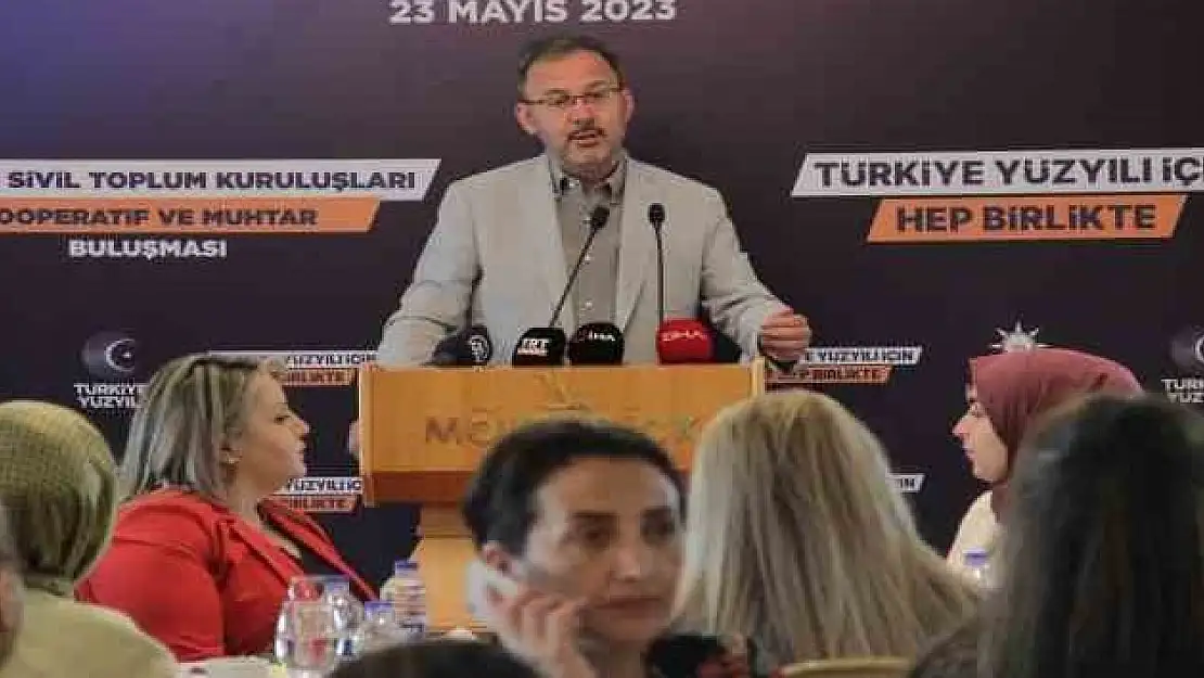 Bakan Kasapoğlu'ndan 'Kadın' vurgusu