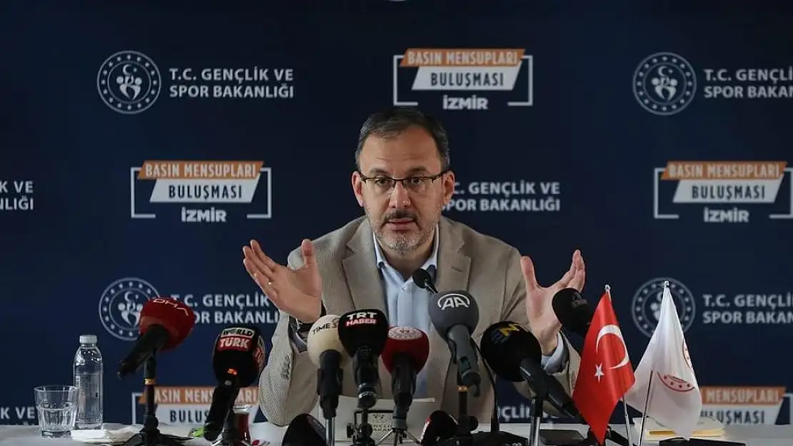 Bakan Kasapoğlu’ndan Karşıyaka açıklaması