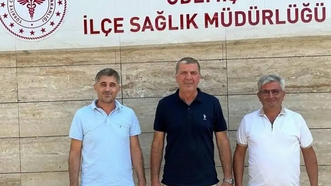Başkan Murat Öncel'den Sağlık Müdürlüğü'ne Ziyaret