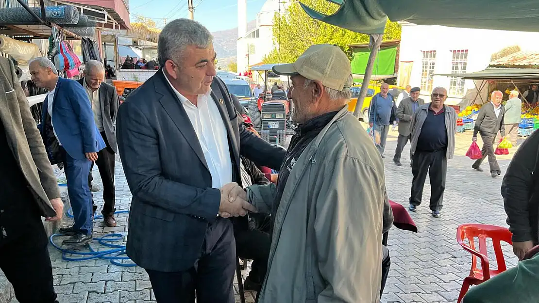 Başkan Nasuh Coşkun Haliller Mahallesi'nde Vatandaşlarla Buluştu