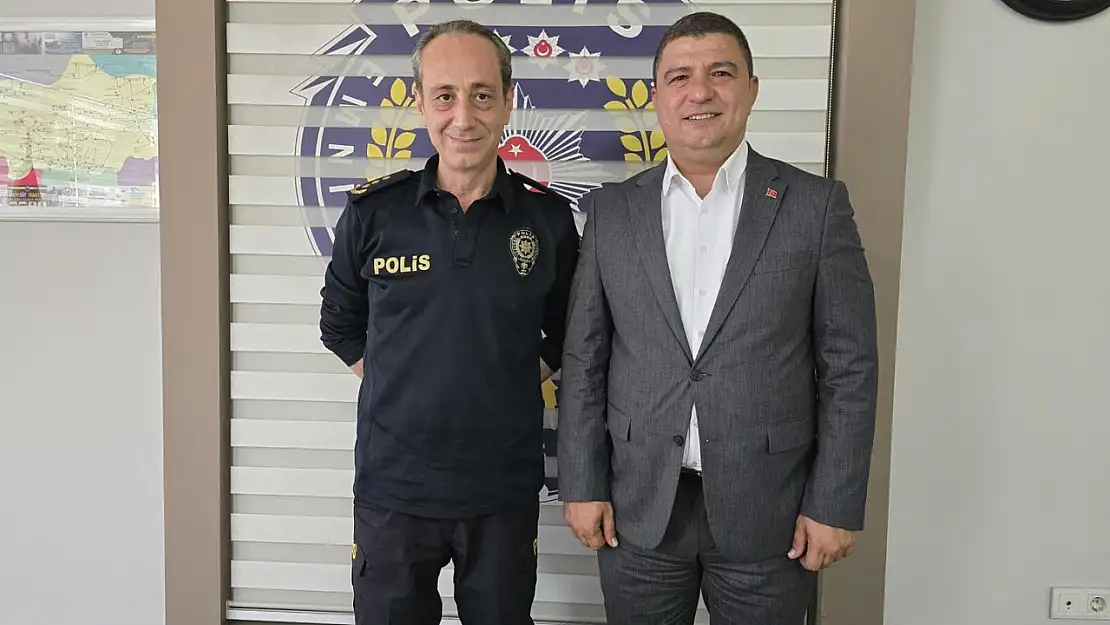 Başkan Okuroğlu'ndan İlçe Emniyet Müdürü Uçar'a Ziyaret