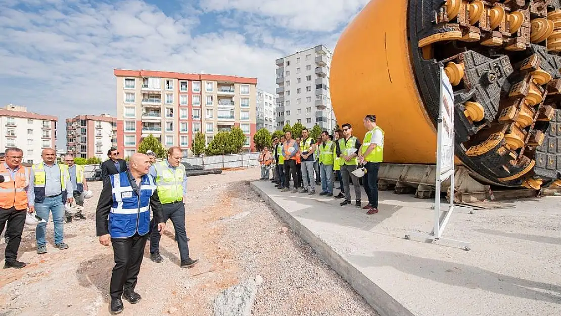 Başkan Soyer: “Buca metro çalışmaları tıkır tıkır devam ediyor”