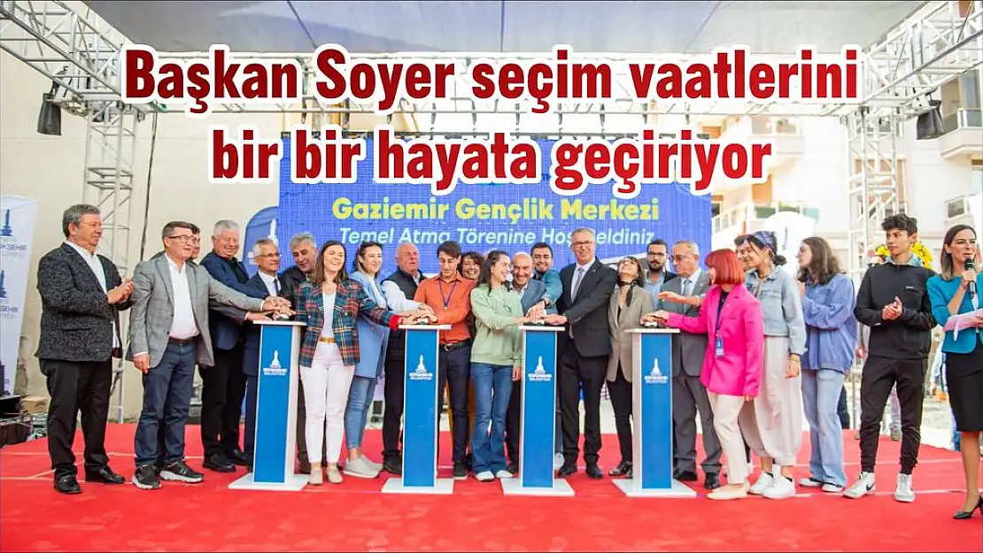 Başkan Soyer seçim vaatlerini bir bir hayata geçiriyor