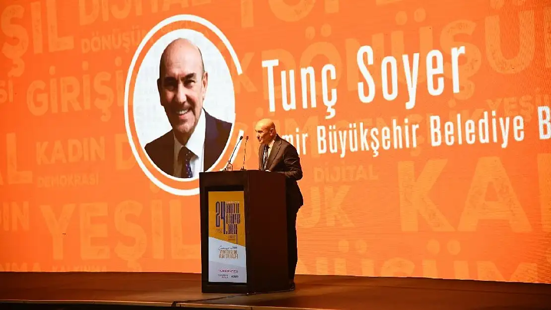 Başkan Soyer, TÜRKONFED'in Adana Zirvesi'nde konuştu