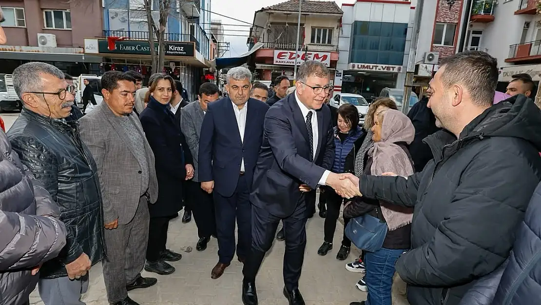 Başkan Tugay'dan Kiraz'da CHP Buluşması