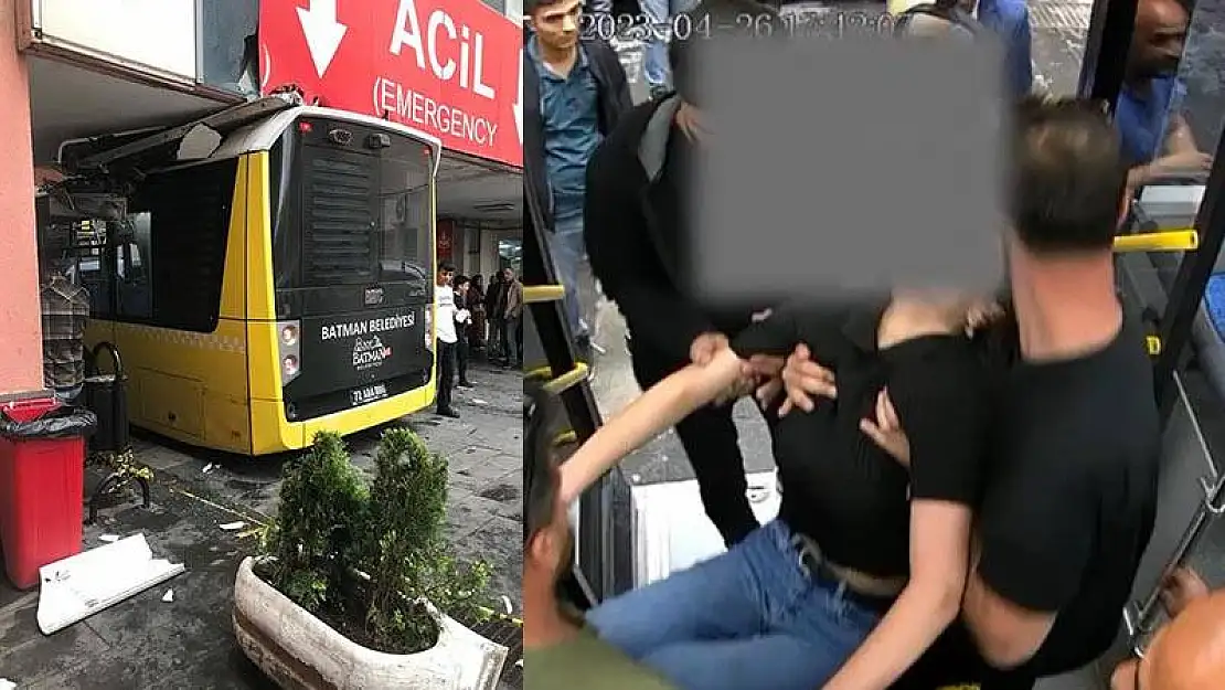 Batman’da yolcu fenalaşması sonucu kaza