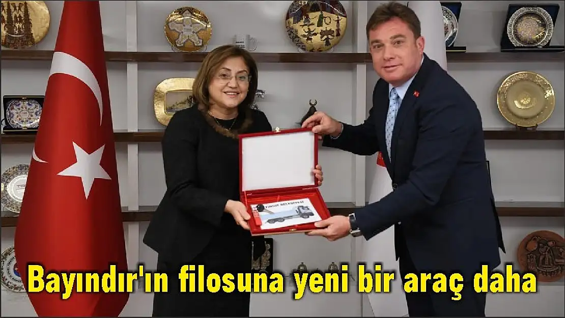 Bayındır'ın filosuna yeni bir araç daha