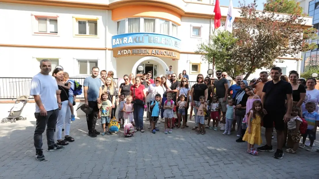 Bayraklı'nın anaokullarında yeni dönem başladı