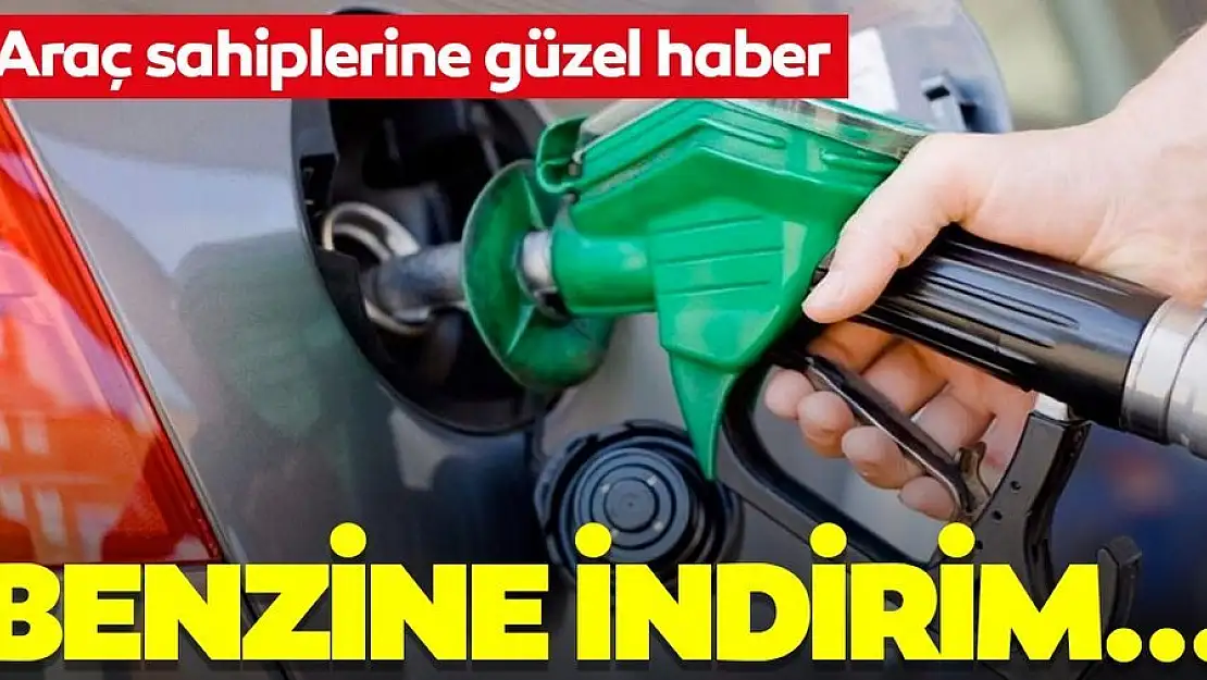 Benzin’de İndirim!