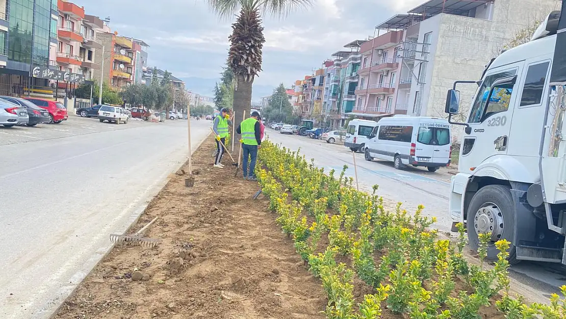 Beydağ'da Parklar  Yenileniyor