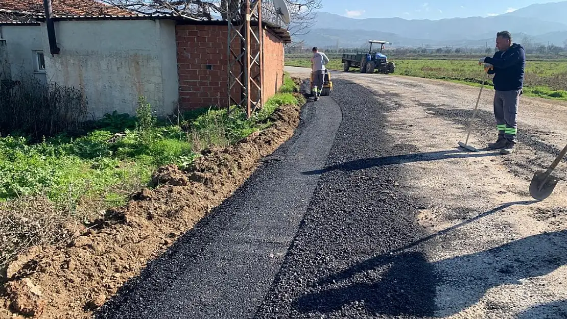 Beydağ'da Üstyapı ve Temizlik Çalışmaları Hız Kesmeden Devam Ediyor