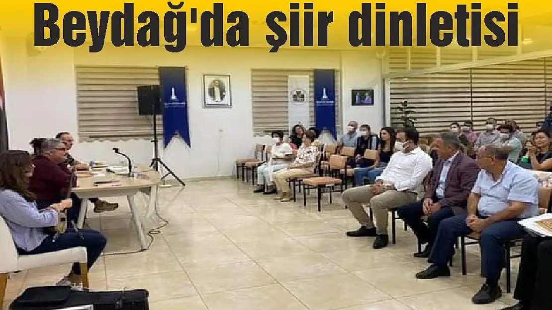 Beydağ'da şiir dinletisi