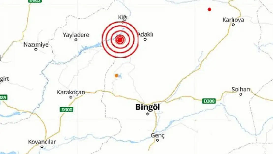 Bingöl’de korkutan deprem: çevre illerde de hissedildi