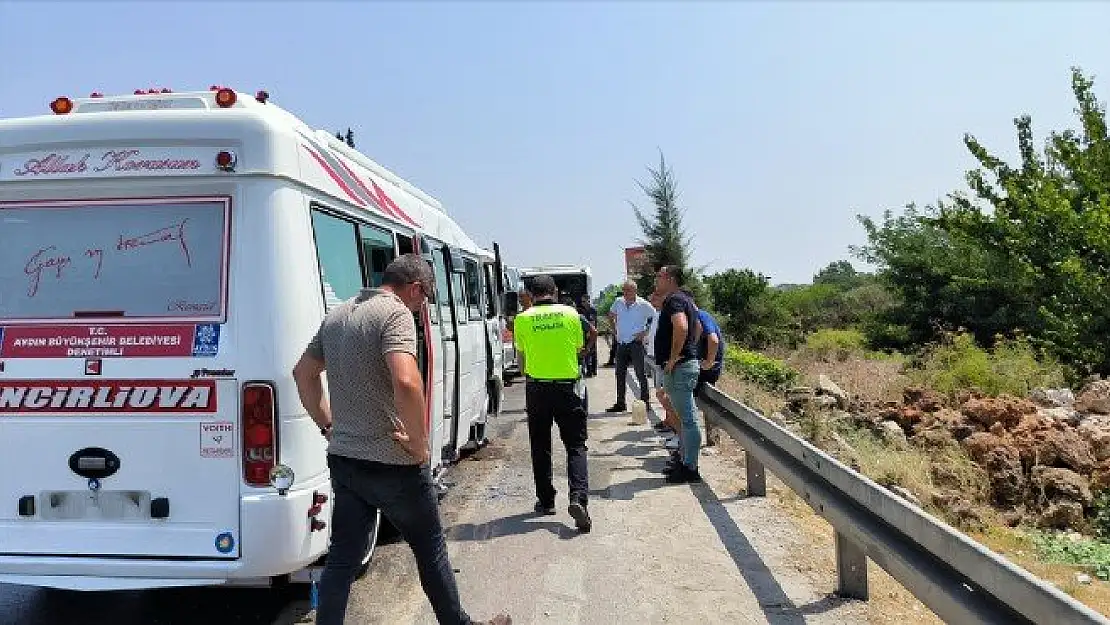 Bir kaza, 15 yaralı! Aydın Efeler’de felaket