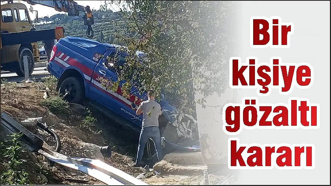 Bir kişiye gözaltı kararı