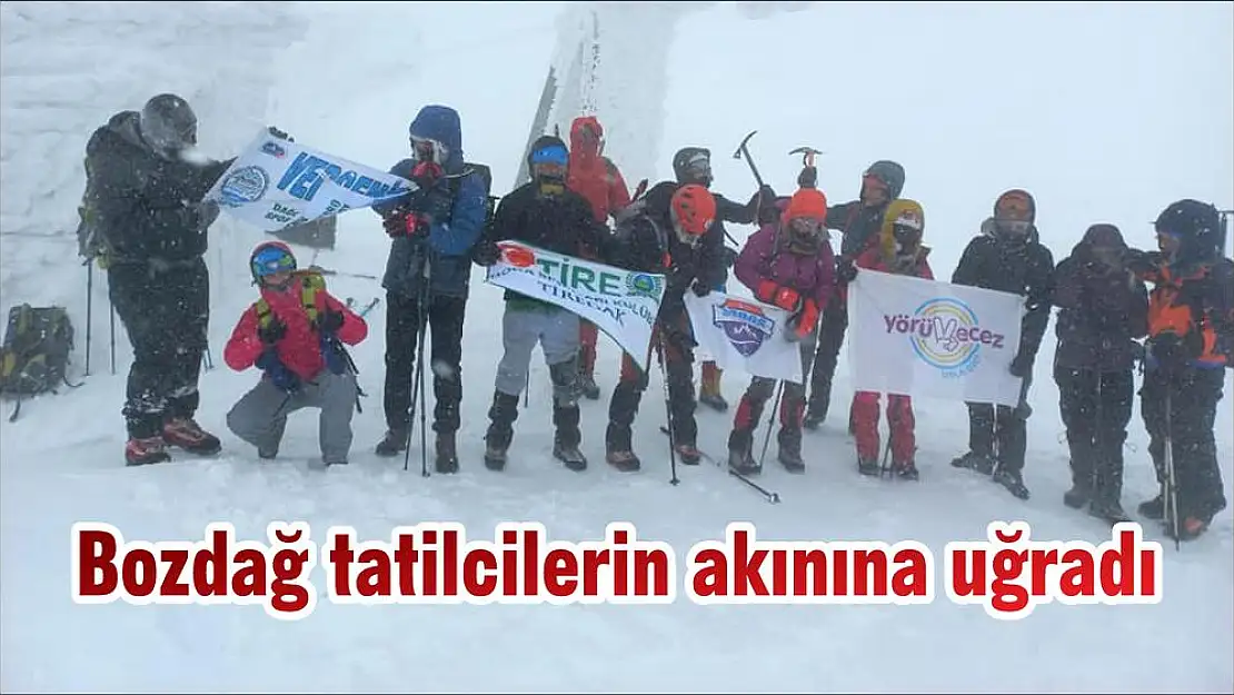 Bozdağ tatilcilerin akınına uğradı