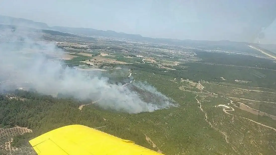 Buca’daki Orman Yangını Kısmen Kontrol Altına Alındı