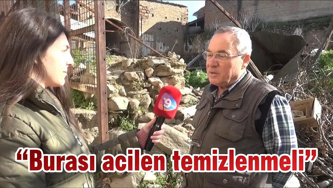 'Burası acilen temizlenmeli'