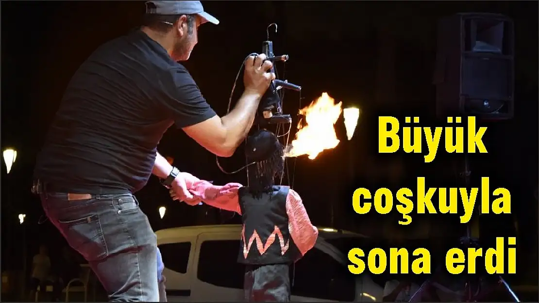 Büyük coşkuyla sona erdi