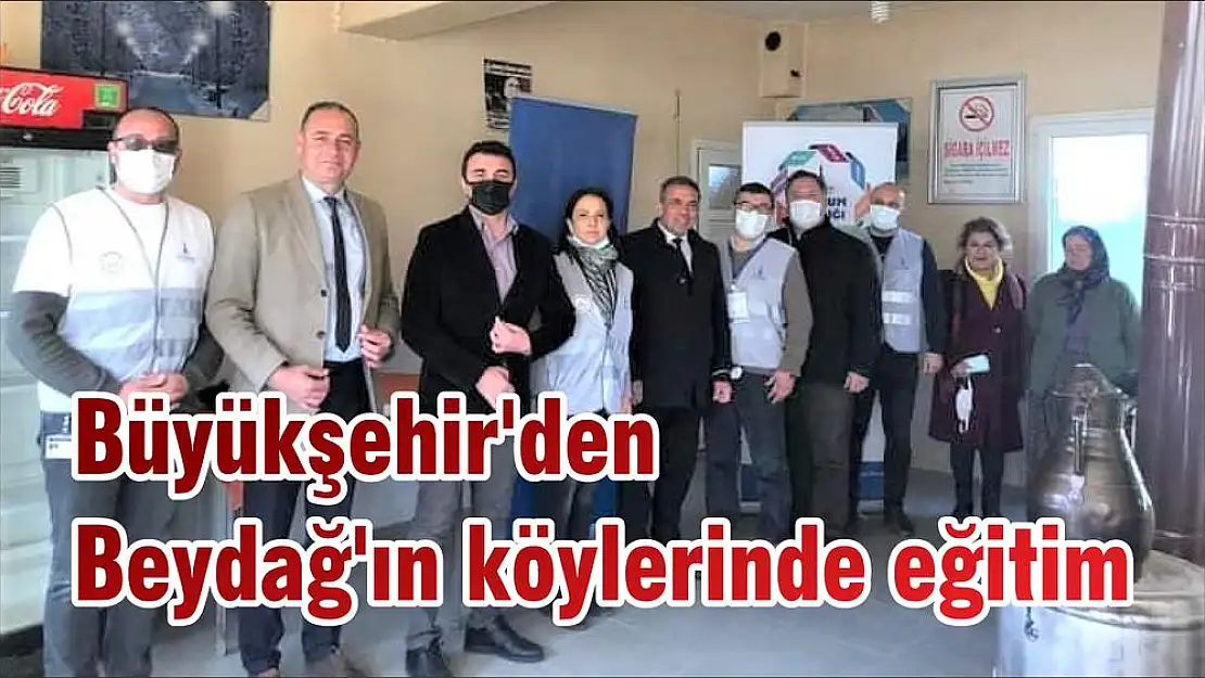 Büyükşehir'den Beydağ'ın köylerinde eğitim