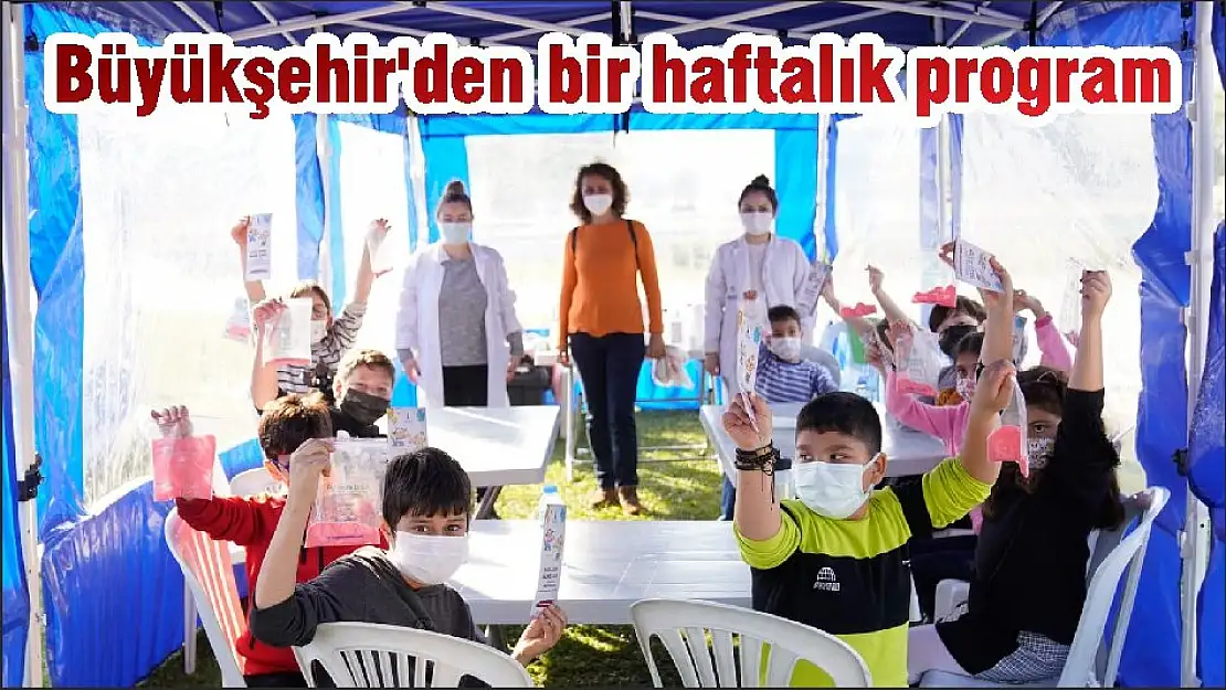 Büyükşehir’den bir haftalık program