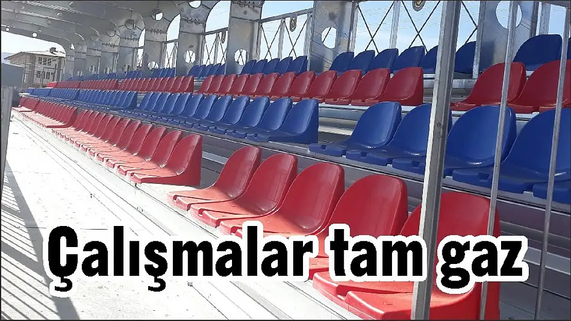 Çalışmalar tam gaz