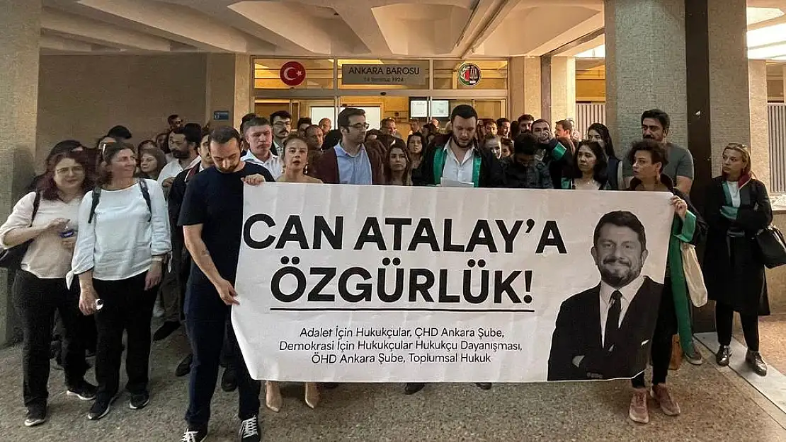 Can Atalay için açıklama yapmak isteyen avukatlar Ankara’da darp edildi