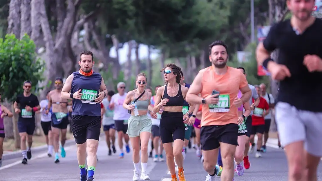 Çeşme Yarı Maratonu’nda kazananlar belli oldu