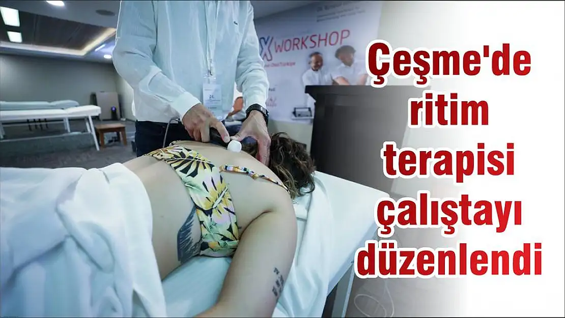 Çeşme’de ritim terapisi çalıştayı düzenlendi