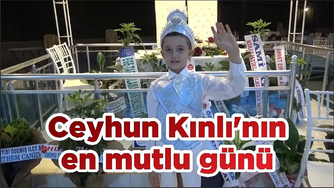 Ceyhun Kınlı'nın en mutlu günü