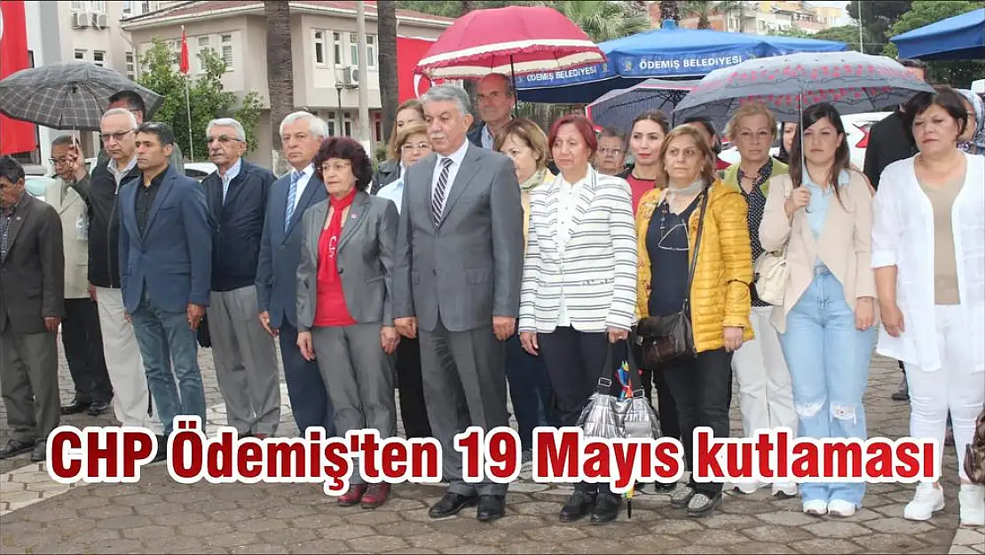 CHP Ödemiş'ten 19 Mayıs kutlaması