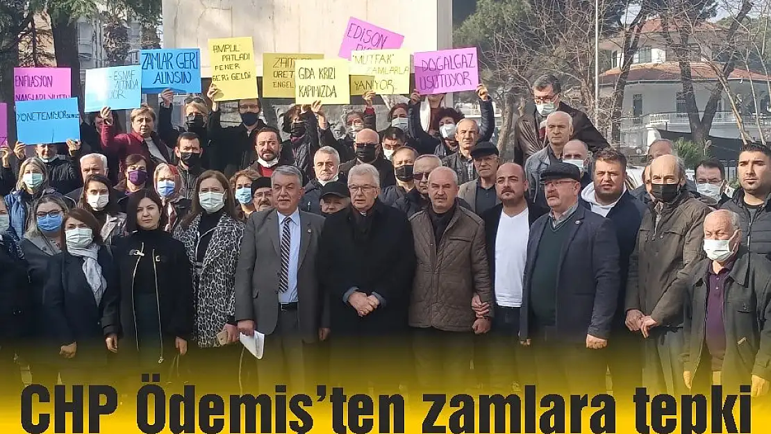 CHP Ödemiş'ten zamlara tepki