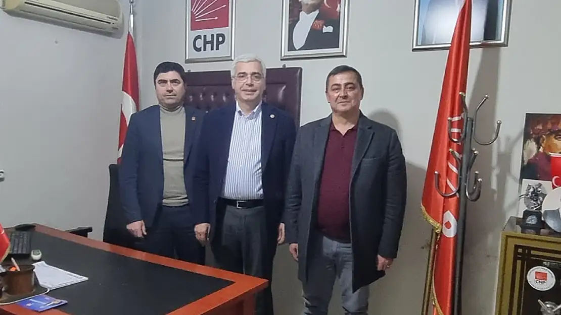 CHP'ye Katılan Salih Uzun'dan Ödemiş İlçe Teşkilatına Ziyaret