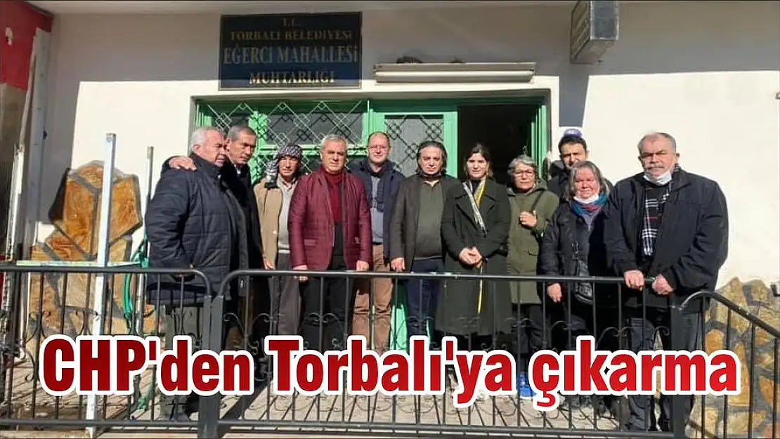 CHP'den Torbalı'ya çıkarma