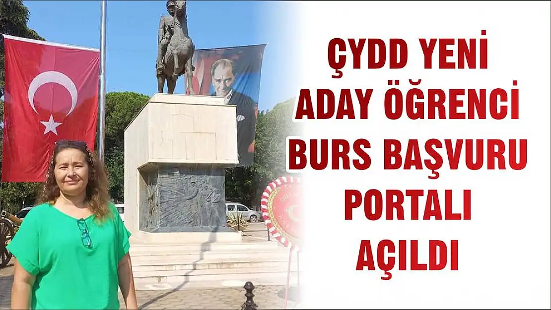 ÇYDD YENİ ADAY ÖĞRENCİ BURS BAŞVURU PORTALI AÇILDI